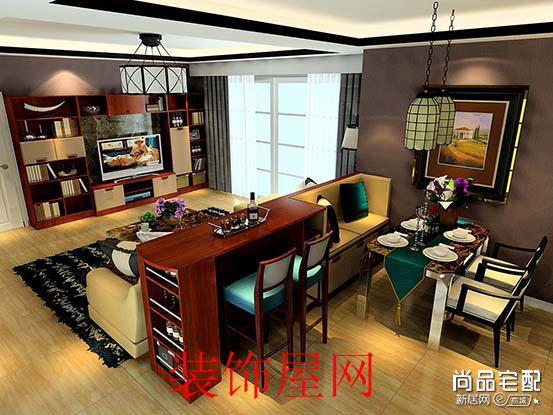 客厅吧台装修效果图 客厅吧台装修效果图